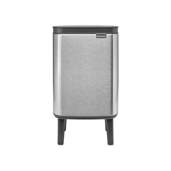 Oceľový odpadkový kôš v matne striebornej farbe 4 l Bo Hi – Brabantia