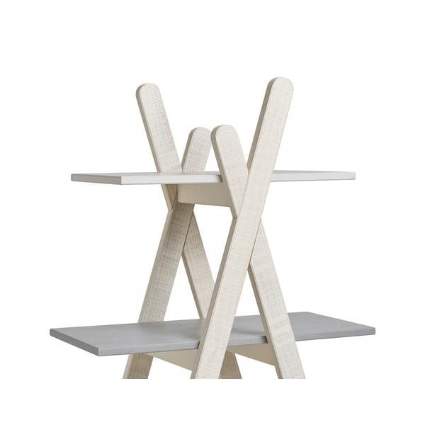 Sivo-biela knižnica Marckeric Sia-image-2