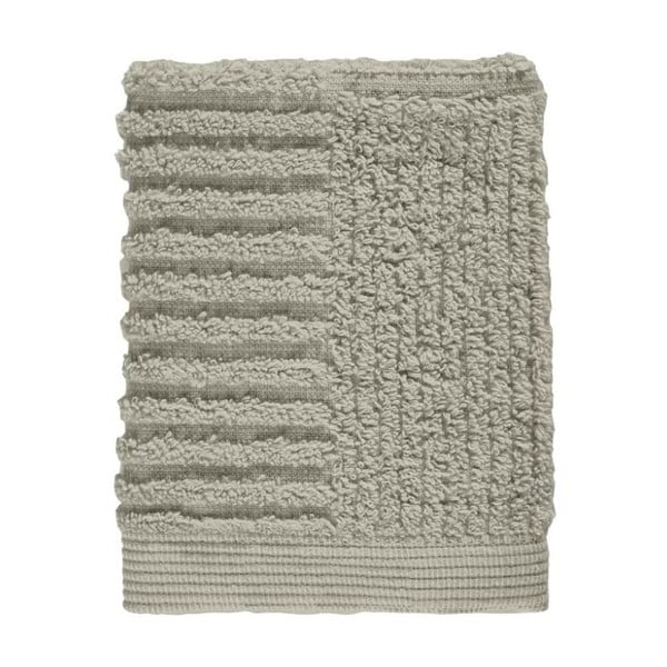 Sivozelený sivý uterák zo 100% bavlny na tvár Zone Classic Eucalyptus, 30 × 30 cm