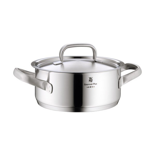 Antikoro hrniec s pokrievkou WMF Cromargan® Gourmet Plus III, ⌀ 24 cm