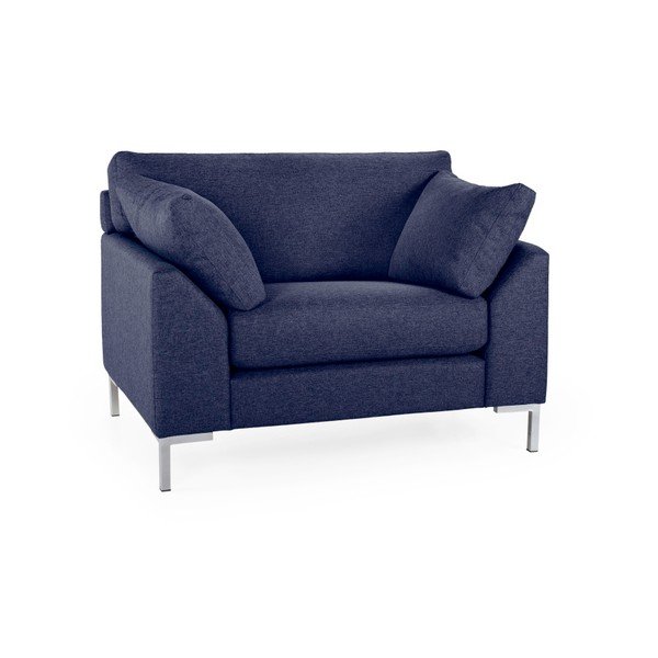 Tmavomodré kreslo Scandic Garda-image-2