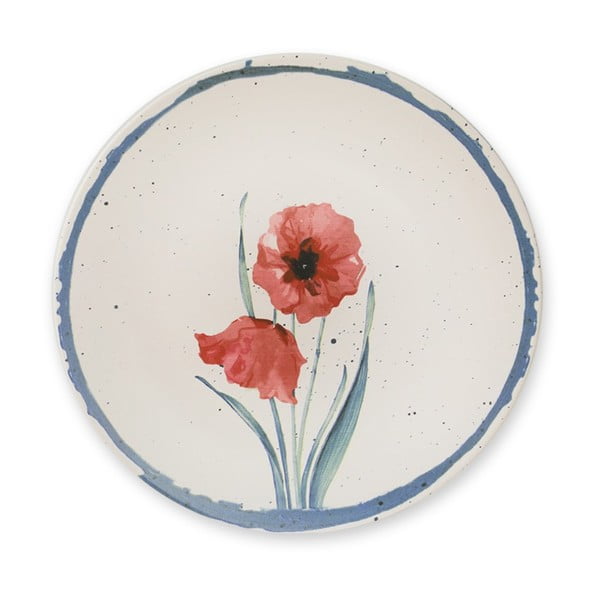 Súprava 6 keramických servírovacích tanierov My Ceramic, ø 25 cm-image-3