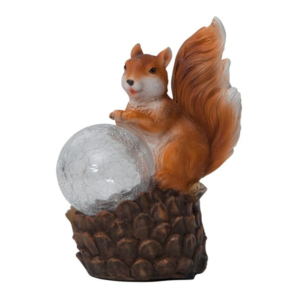 Solárna vonkajšia svetelná LED dekorácia Best Season Squirrel
