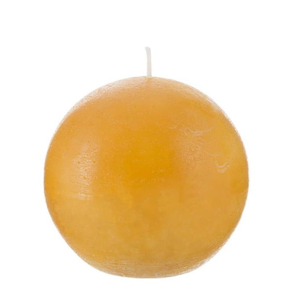 Oranžová sviečka J-Line Ball