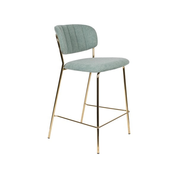 Svetlozelené barové stoličky v súprave 2 ks 89 cm Jolien – White Label-image-2