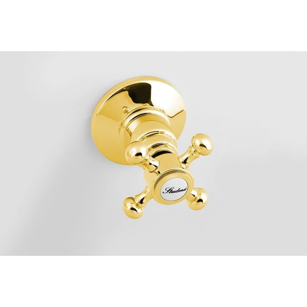 Podomietková sprchová batéria v zlatej farbe (2 výstupy) Antea – Sapho-image-1