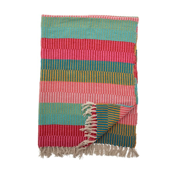 Deka z recyklovanej bavlny 130x160 cm Isnel - Bloomingville-image-3