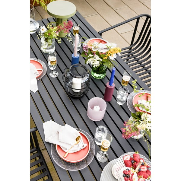 Zelená LED stmievateľná stolová lampa s kovovým tienidlom (výška 28 cm) BringMe – Hübsch-image-3