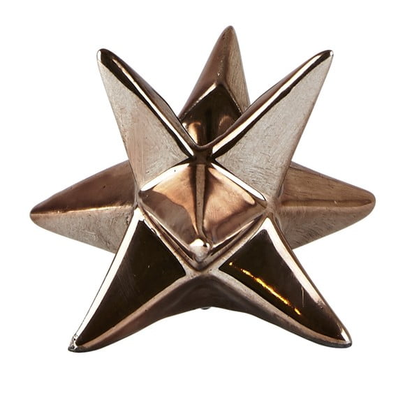 Svietnik KJ Collection Star Copper, 7,3 cm