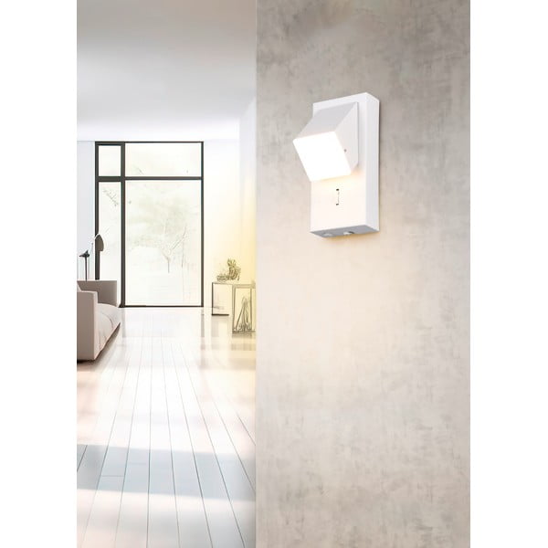 Biele LED nástenné svietidlo Raglan – Trio-image-1