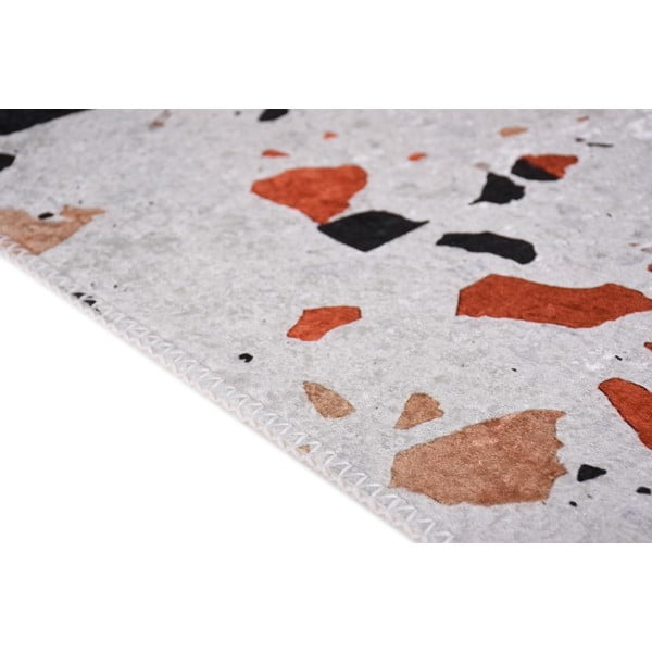 Oranžový/slonovinový prateľný koberec 160x230 cm Italian Stone – Vitaus-image-2