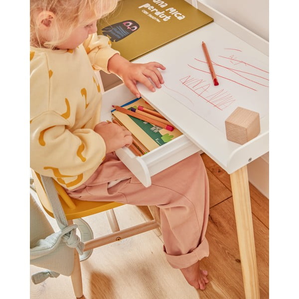 Detská stolička z kaučukového dreva Kave Home Kristie-image-2