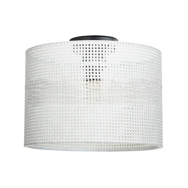 Krémové stropné svietidlo s textilným tienidlom ø 30 cm Goza – Squid Lighting-image-2