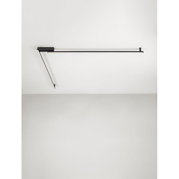 Matne čierne hliníkové LED stropné svietidlo so stmievačom 4x309 cm Briana – Nova Luce-image-4