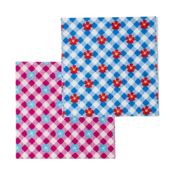 Sada 6 handričiek Gingham-image-2