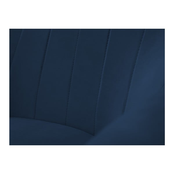 Tmavomodré kreslo Mazzini Sofas Benito-image-2