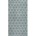 Svetlosivo-krémový prateľný koberec 180x120 cm - Vitaus