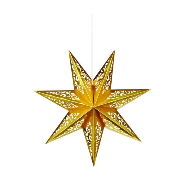 Svietiaca hviezda Valby Gold, 45 cm