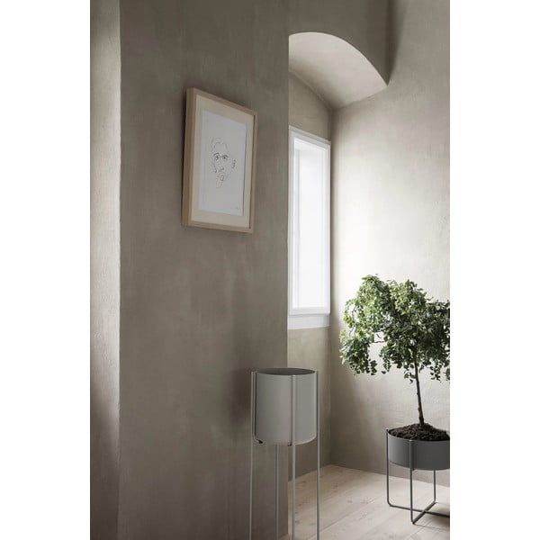 Kovový obal na kvetináč ø 22 cm Kena – Blomus-image-1