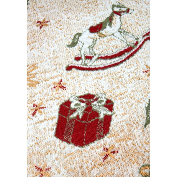 Zelený behúň s vianočným motívom s prímesou bavlny 80x200 cm Toy's Delight Green Christmas – Villeroy&Boch-image-3