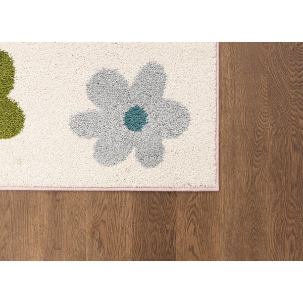 Slonovinový detský koberec 80x150 cm Dazzy Cream – FD-image-3