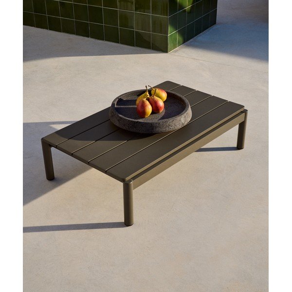 Kovový Záhradný konferenčný stolík 57x91 cm Sorells – Kave Home-image-1