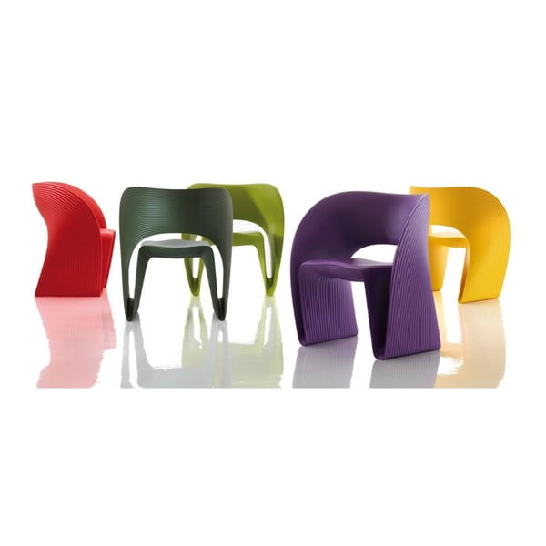 Oranžové kreslo Magis Raviolo-image-1