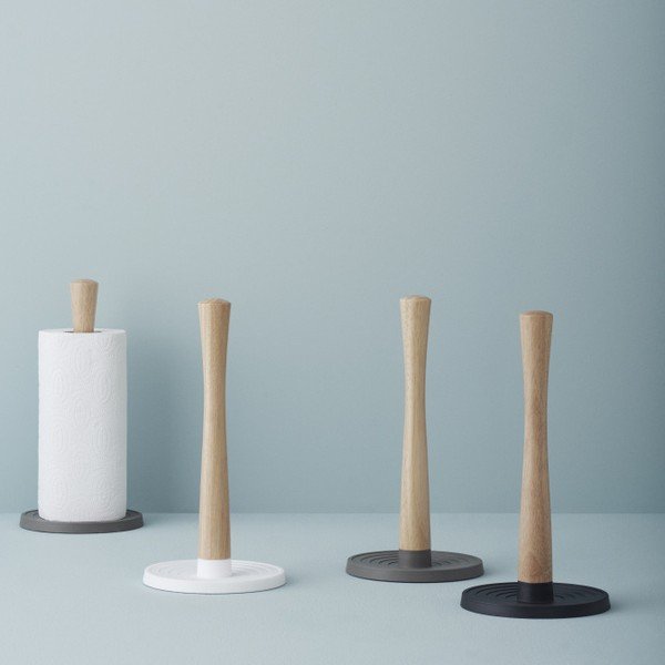 Stojan na papierové utierky Stelton Rig-Tig Toll-It, čierny-image-1