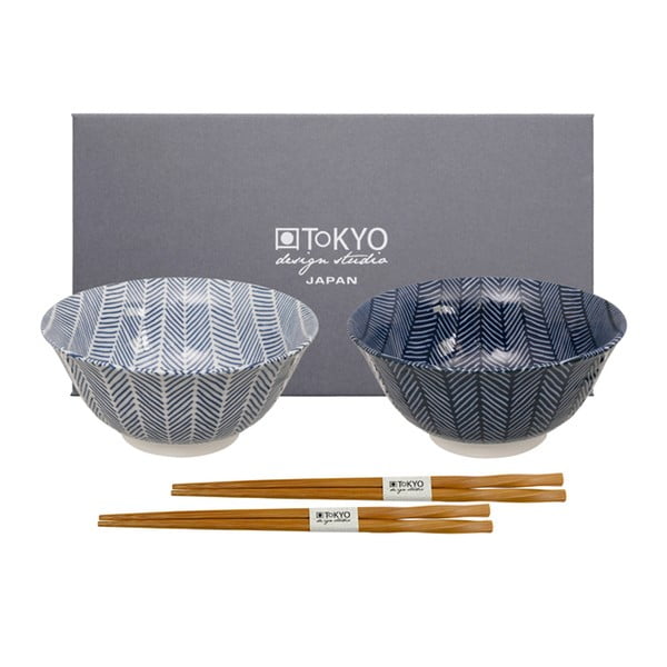4-dielny porcelánový set Tokyo Design Studio Roka