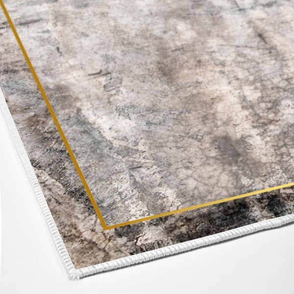 Sivo-hnedé kúpeľňové predložky v súprave 2 ks 60x100 cm – Foutastic-image-3