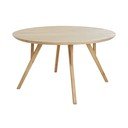 Okrúhly jedálenský stôl z mangového dreva ø 140 cm Quenza – Light & Living