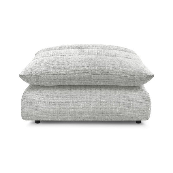 Svetlosivá ženilková podnožka Neil – Bobochic Paris-image-3