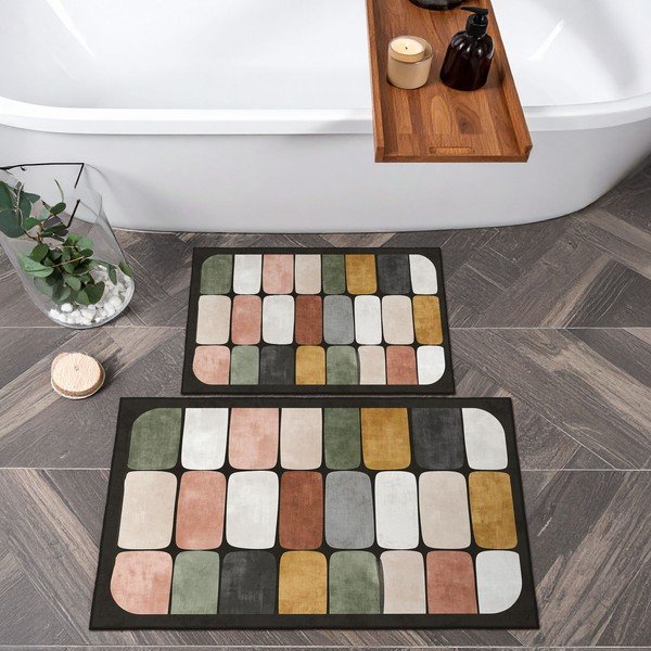 Kúpeľňové predložky v súprave 2 ks 60x100 cm – Foutastic-image-3