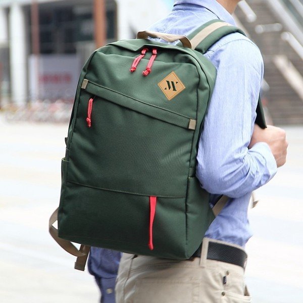 Zelený batoh s USB portom My Valice FREEDOM Smart Bag-image-1