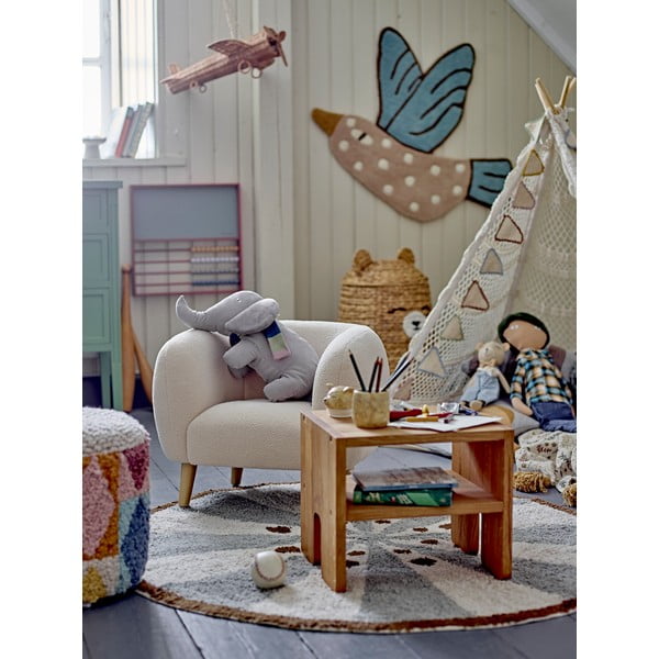 Biele detské kresielko Cade – Bloomingville Mini-image-3