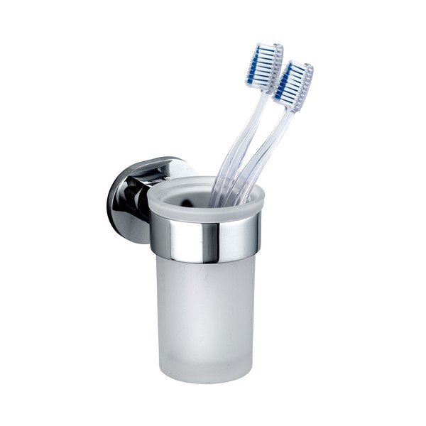 Nástenný držiak s pohárikom na kefky Wenko Maribor-image-2