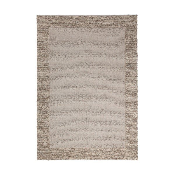 Ručne tkaný koberec s prímesou vlny v prírodnej farbe 200x290 cm Rue – Flair Rugs