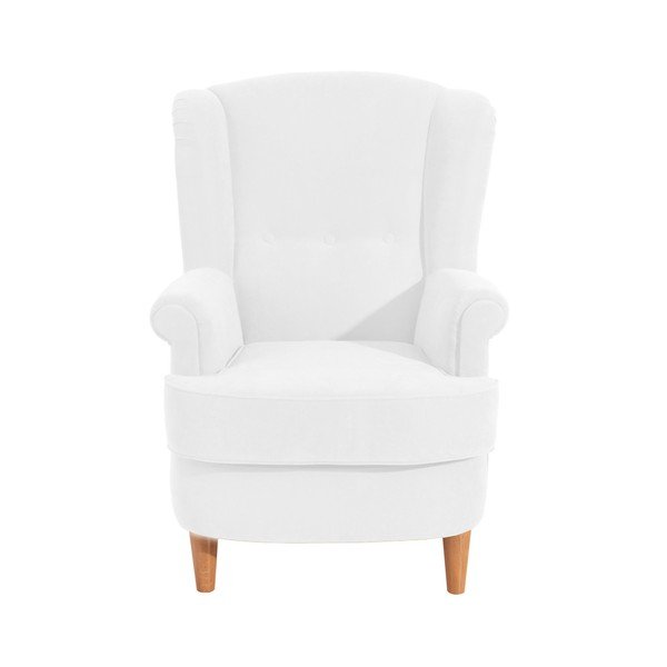 Krémové kreslo Max Winzer Kendra Velor-image-1