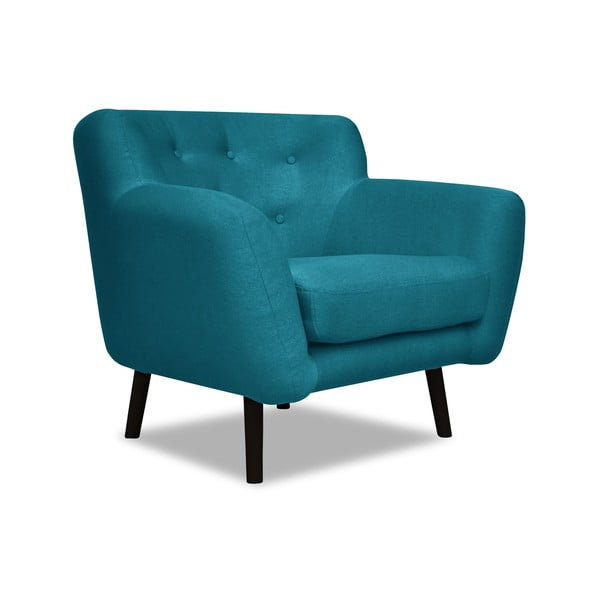 Tyrkysové kreslo Cosmopolitan design Hampstead-image-2
