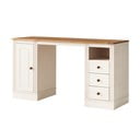 Pracovný stôl s doskou z borovicového dreva 50x140 cm Anita – Støraa