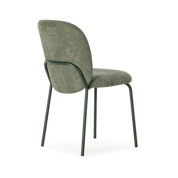 Zelené jedálenské stoličky v súprave 4 ks Daia – Marckeric-image-4