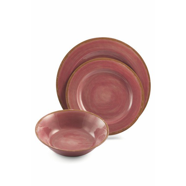 18-dielna sada farebného riadu z melamínu Villa d'Este Lucia-image-2