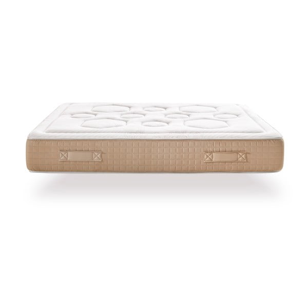 Tvrdý/stredne tvrdý pružinový obojstranný termoregulačný matrac 180x200 cm Hexaflex Bagged Springs Gel – Moonia-image-2