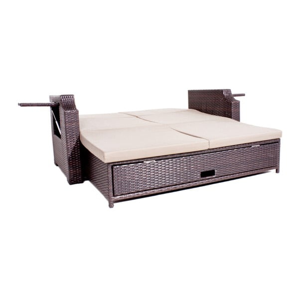 Záhradná rozkladacia lavica s úložným priestorom ADDU Monaco-image-3