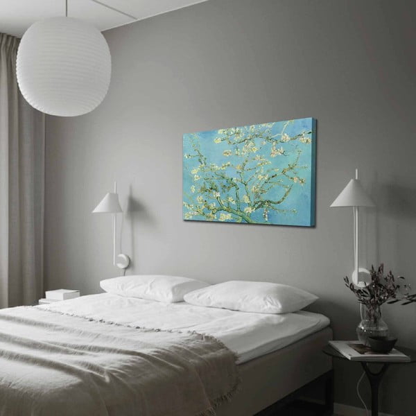 Nástenná reprodukcia na plátne Vincent Van Gogh Almond Blossom, 100 × 70 cm-image-1