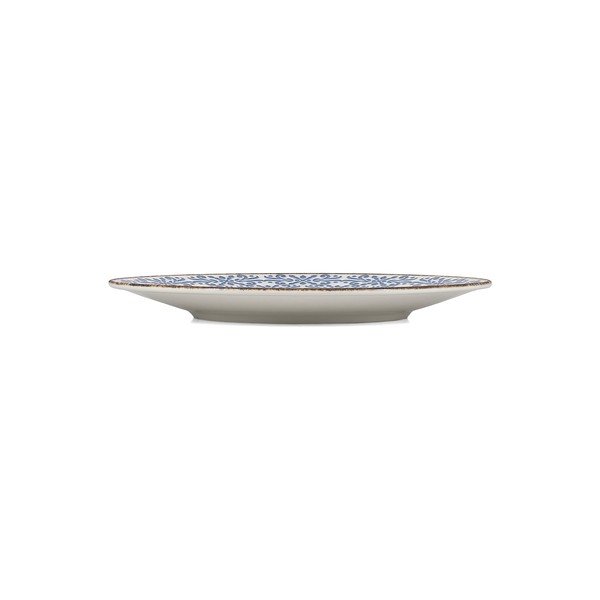 Biely/modrý porcelánový tanier ø 25 cm Azul – BonBistro-image-3