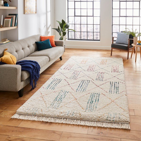 Béžový koberec 170x120 cm Boho - Think Rugs-image-1