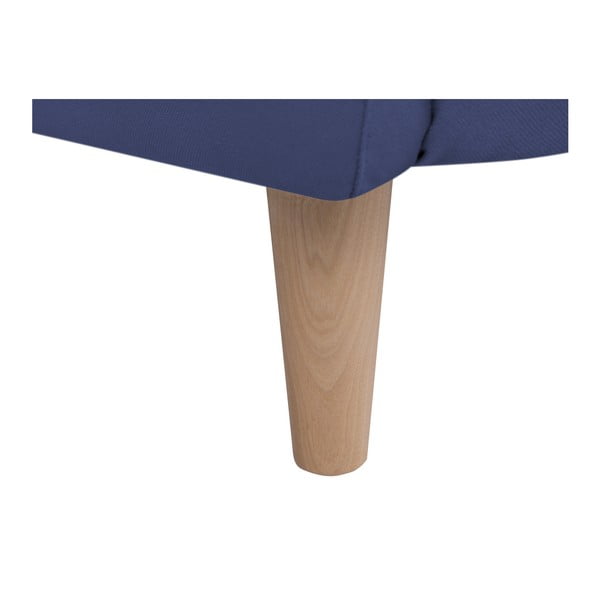 Modré kreslo Micadoni Home Belano-image-1