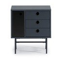 Tmavomodrý nočný stolík Teulat Punto