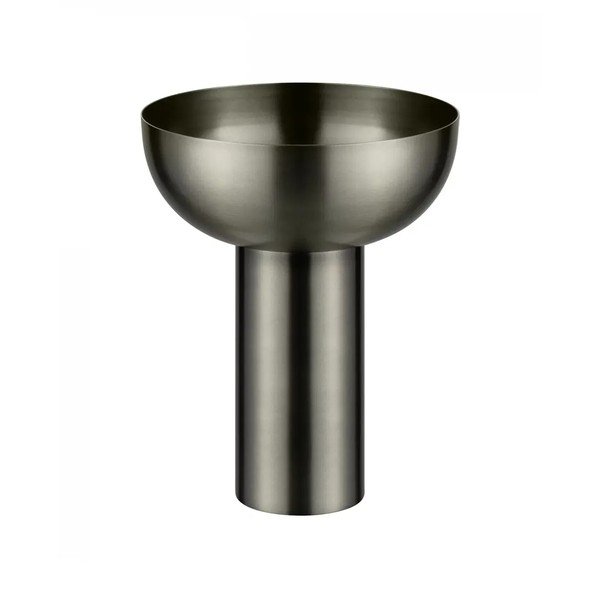 Sivá váza z nehrdzavejúcej ocele (výška  21 cm) Miyabi – Blomus